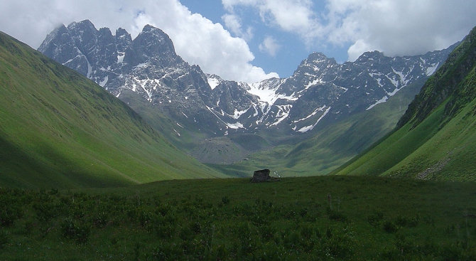 Путешествие в Чаргали. В гостях у Важа Пшавела (Горный туризм)