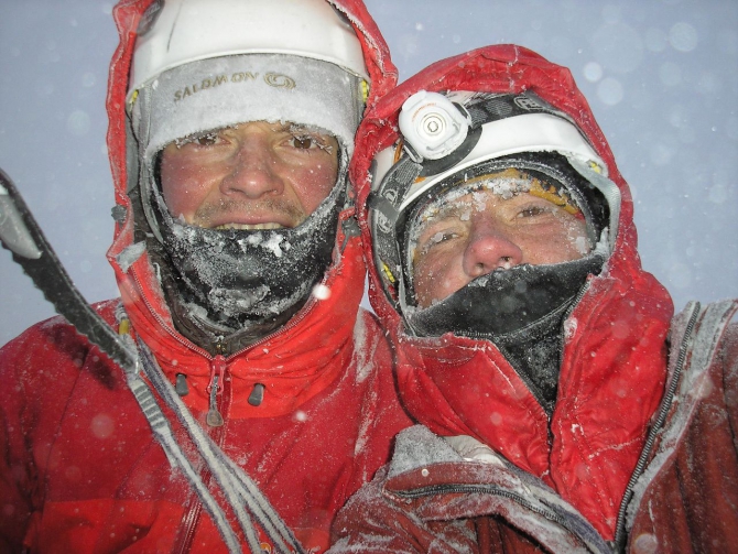 Миром правит любовь. Зимняя Ушба в двойке (Альпинизм, альпинизм, коломыцева, зима, фомин, полежайко)
