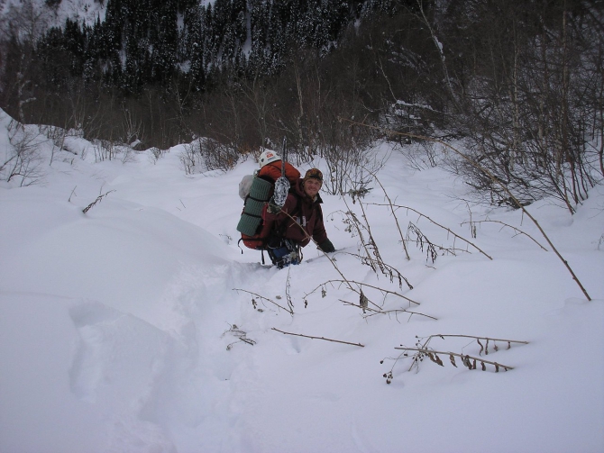 Миром правит любовь. Зимняя Ушба в двойке (Альпинизм, альпинизм, коломыцева, зима, фомин, полежайко)