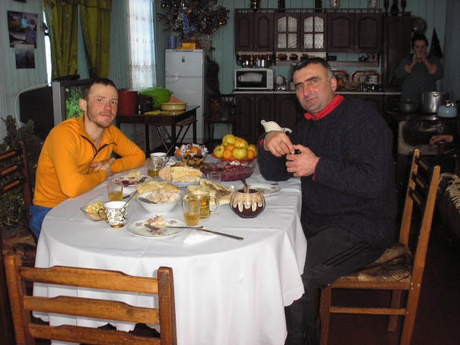 Миром правит любовь. Зимняя Ушба в двойке (Альпинизм, альпинизм, коломыцева, зима, фомин, полежайко)